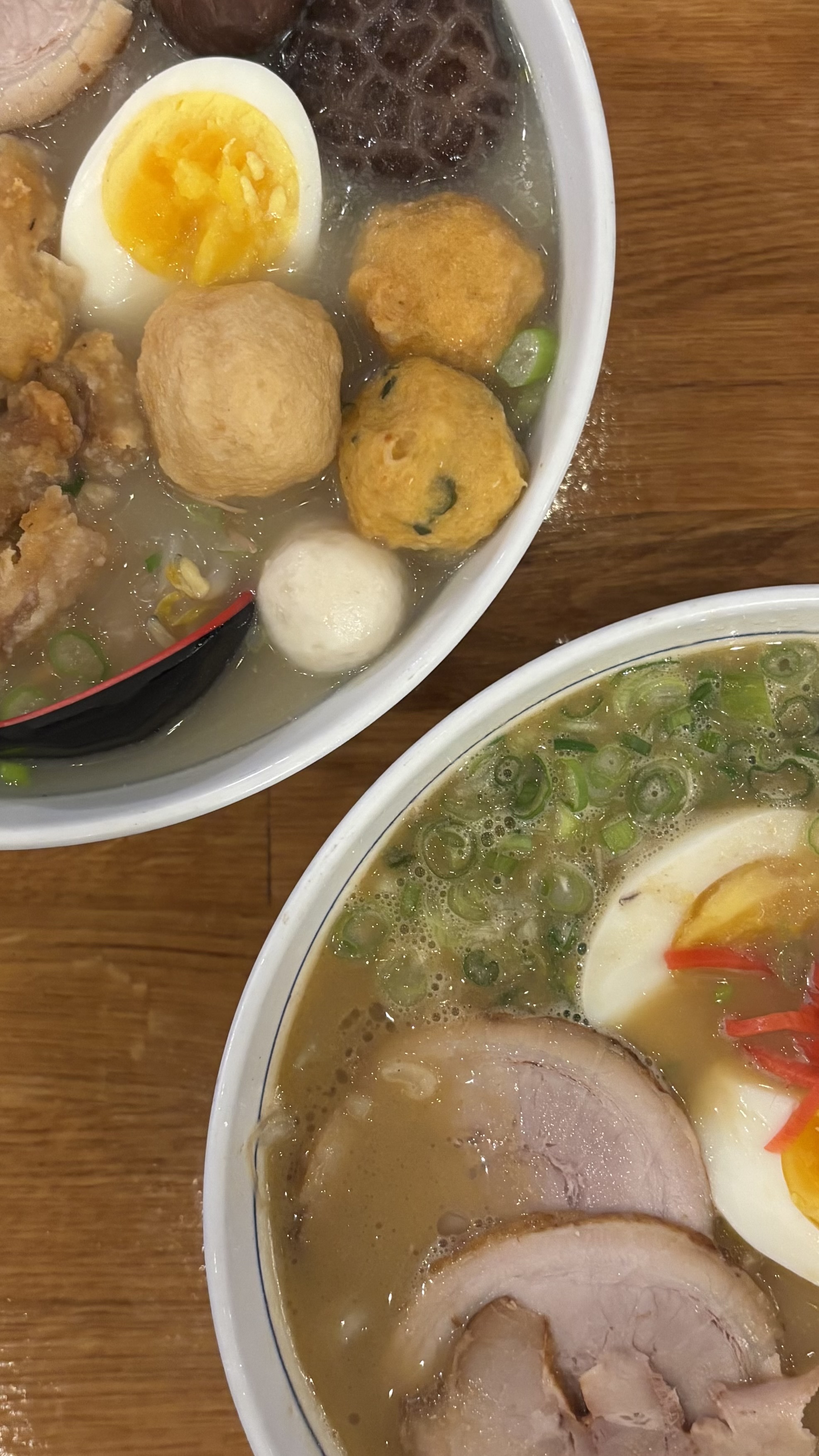 Bowls of ramen
